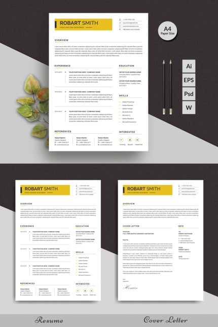 Template #96779 Cv Clean Webdesign Template - Logo template Preview