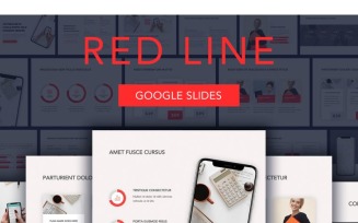 Red Line Google Slides