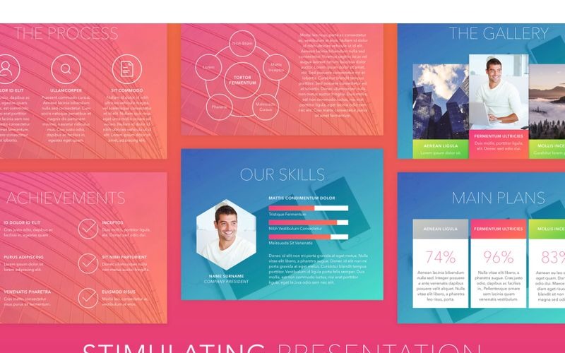 Stimulating PowerPoint template PowerPoint Template