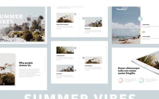 Summer Vibes PowerPoint template