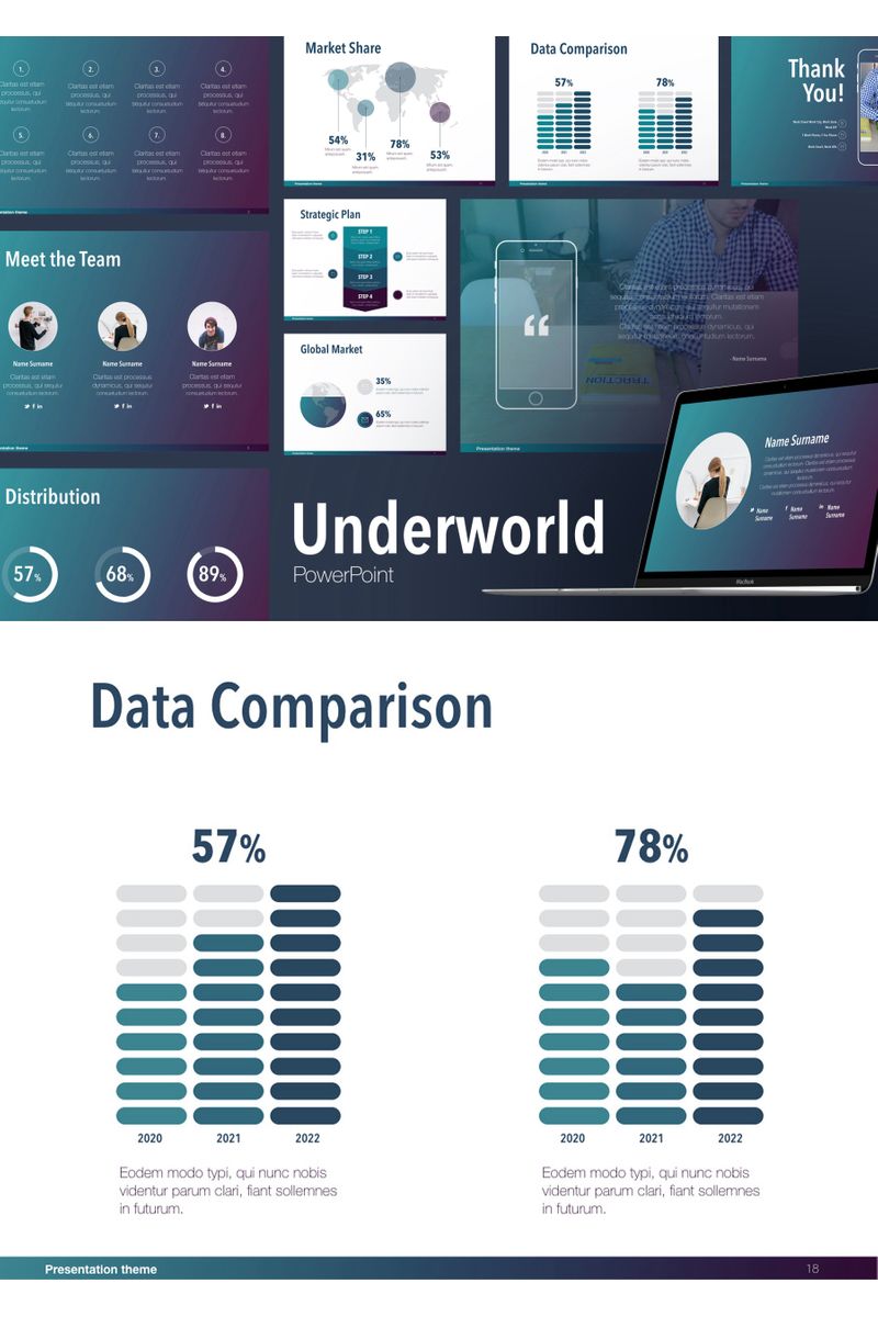 Underworld PowerPoint Template