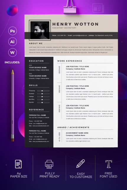 Kit Graphique #96811 Propre R�sum� Web Design - Logo template Preview