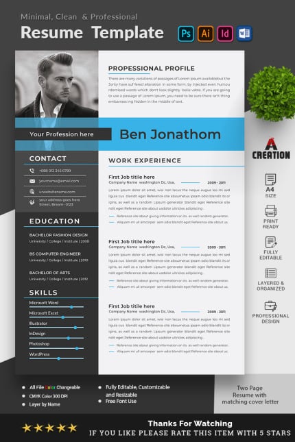 Template #96812 A4 Bundle Webdesign Template - Logo template Preview