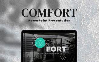 Comfort Presentation PowerPoint template