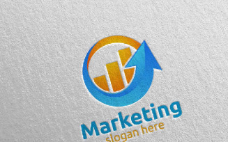 Marketing Financial Advisor Design 29 Logo Template