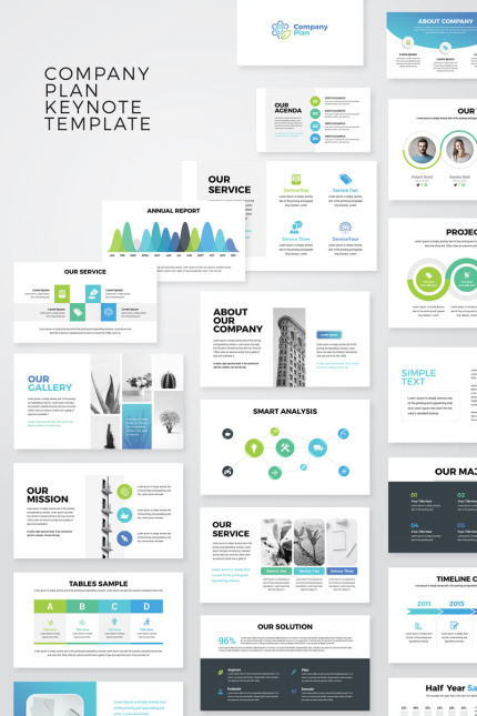 Template #96988 Keynote Business Webdesign Template - Logo template Preview