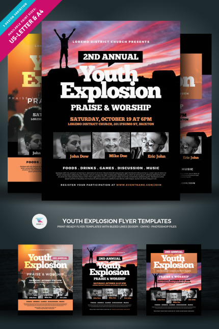 Template #97035 Ads Choir Webdesign Template - Logo template Preview