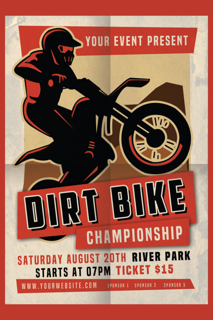 Template #97073 Bike Championship Webdesign Template - Logo template Preview