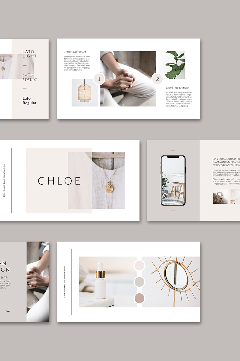 CHLOE Brand Guidelines Keynote sablon 97000