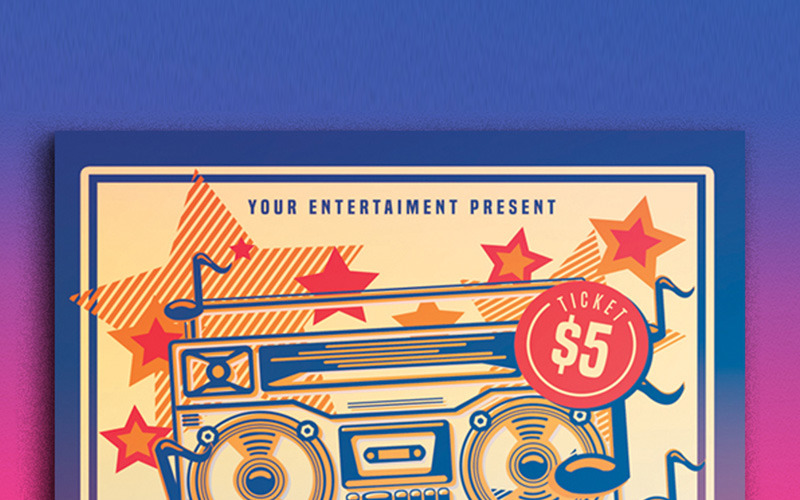 Disco Dance Party - Corporate Identity Template