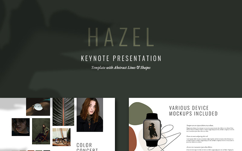 HAZEL - Keynote template Keynote Template