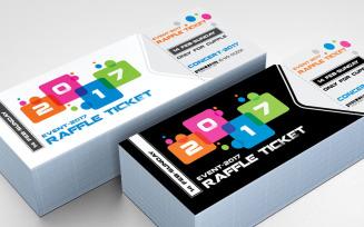 New year Ticket - Corporate Identity Template