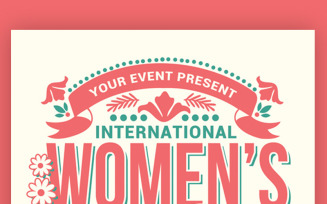 Womens Day International Flyer - Corporate Identity Template