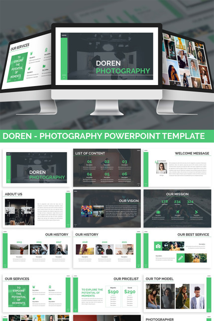 Template #97181 Photographer Technology Webdesign Template - Logo template Preview