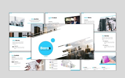 Baros - Creative Business PowerPoint Template