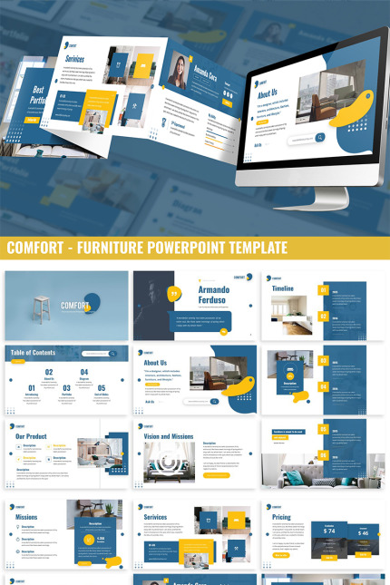 Template #97189 Design Interior Webdesign Template - Logo template Preview