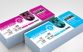 Party Ticket - Corporate Identity Template