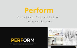 Perform PowerPoint template