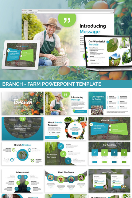 Template #97201 Nature Harvest Webdesign Template - Logo template Preview