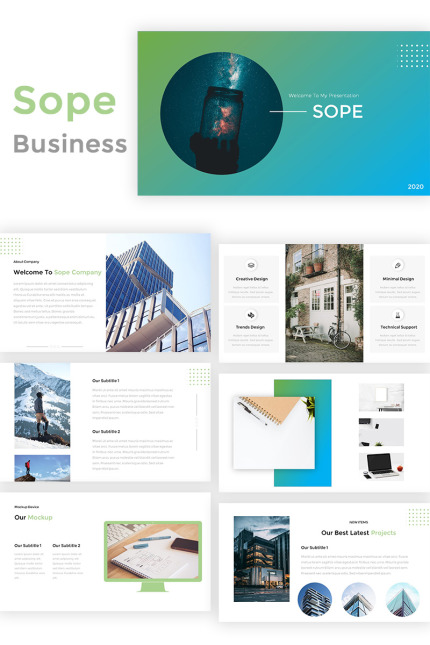 Template #97204 Business Modern Webdesign Template - Logo template Preview