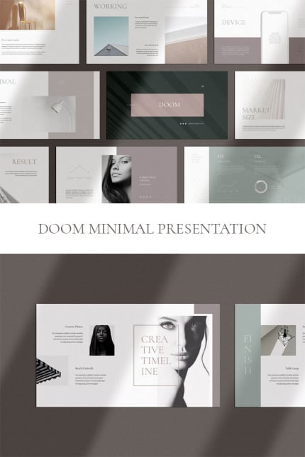 Template #97217 Slide Powerpoint Webdesign Template - Logo template Preview