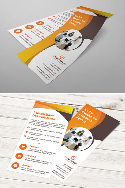 Template #97233 Flyer Business Webdesign Template - Logo template Preview