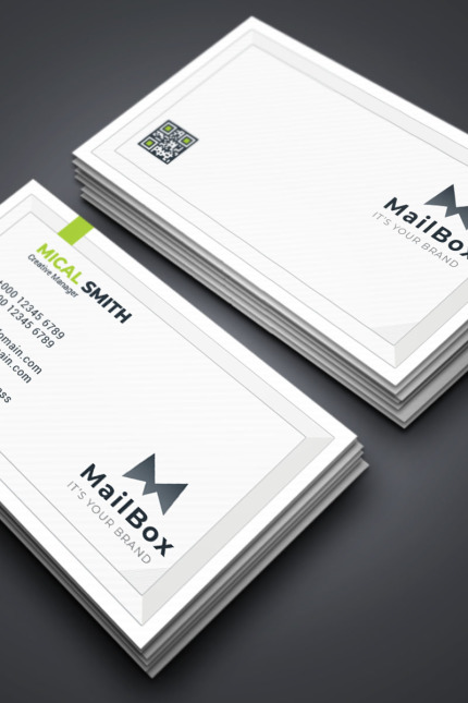 Template #97256 Card Corporate Webdesign Template - Logo template Preview