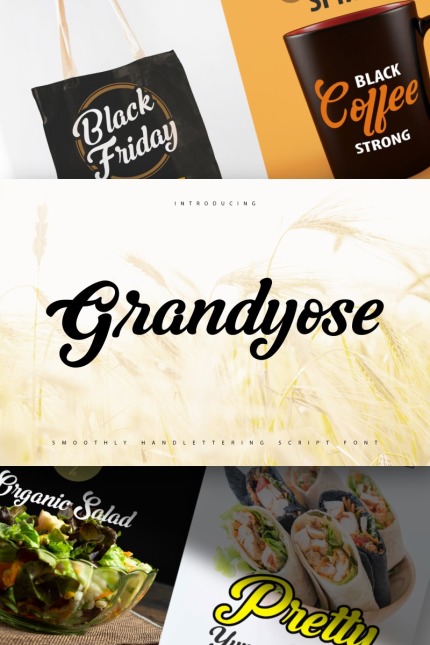 Template #97261 Script Font Webdesign Template - Logo template Preview