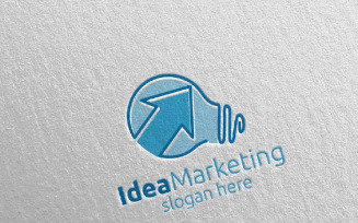 Idea Marketing Financial Advisor Design 55 Logo Template