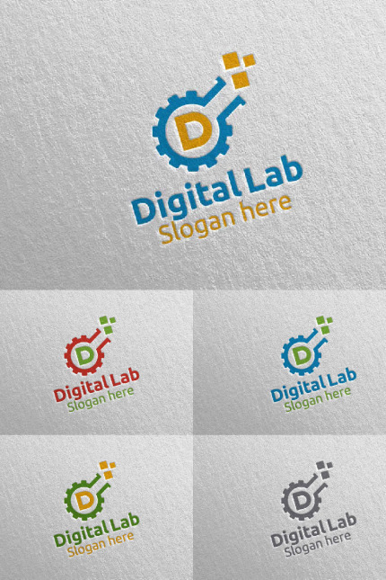 Template #97325 Logo Logotype Webdesign Template - Logo template Preview