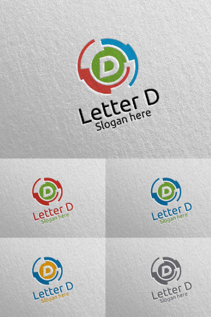 Template #97332 Logo Logotype Webdesign Template - Logo template Preview