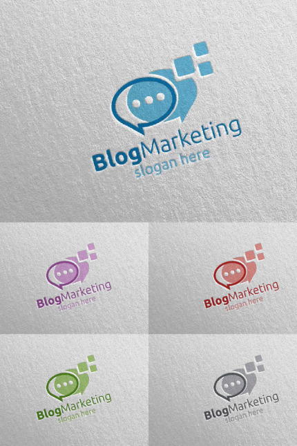 Template #97334 Marketing Logo Webdesign Template - Logo template Preview