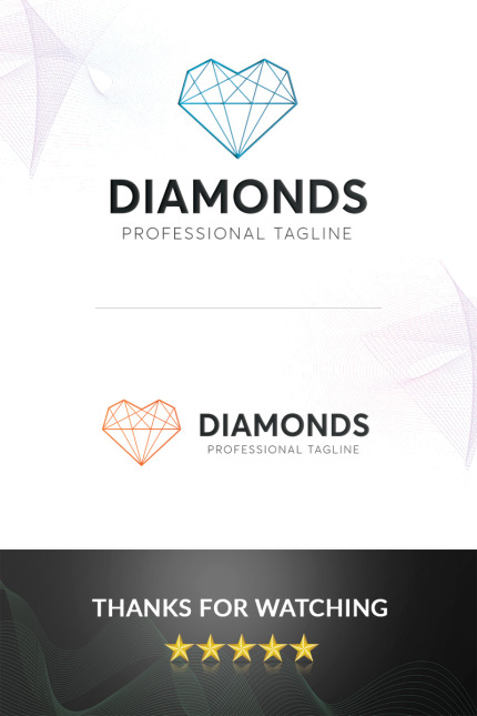 Template #97373 Crystal Diamond Webdesign Template - Logo template Preview
