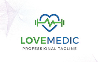LoveMedic Logo Template