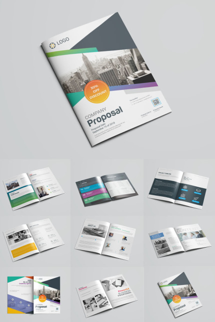 Template #97444 Template Bundle Webdesign Template - Logo template Preview