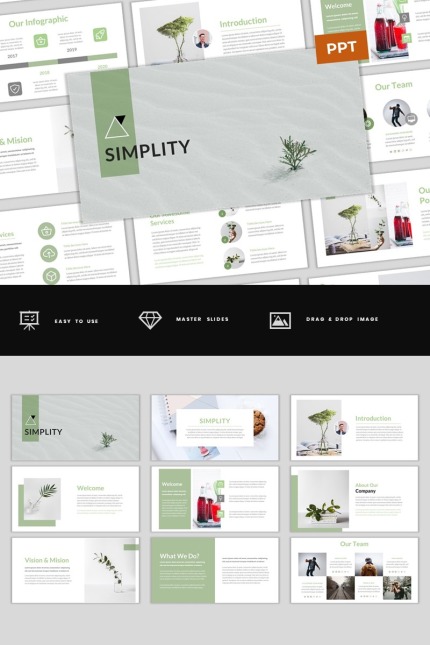 Template #97471 Botanical Business Webdesign Template - Logo template Preview