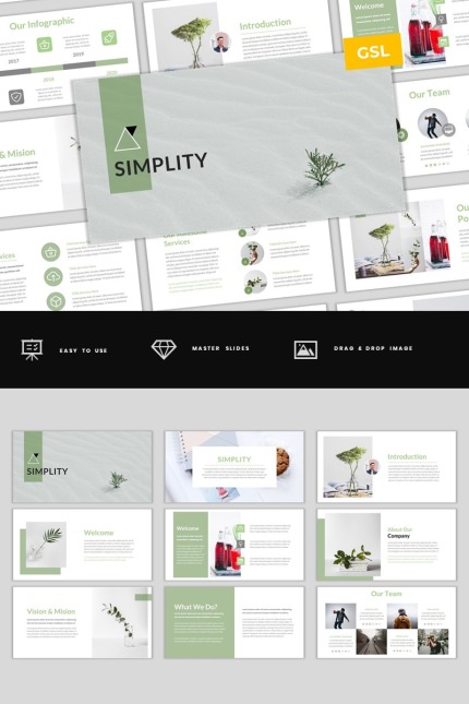 Template #97484 Botanical Business Webdesign Template - Logo template Preview