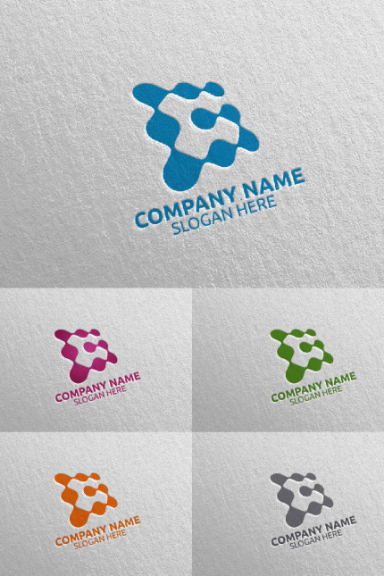 Template #97489 G Initial Webdesign Template - Logo template Preview