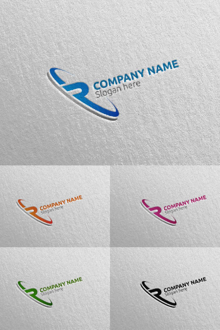 Template #97615 R Initial Webdesign Template - Logo template Preview