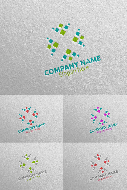 Template #97630 X Initial Webdesign Template - Logo template Preview