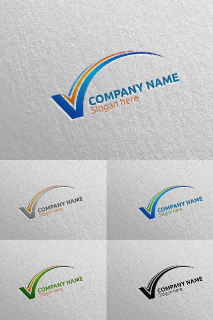 Template #97632 V Initial Webdesign Template - Logo template Preview