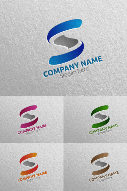 Template #97633 S Initial Webdesign Template - Logo template Preview