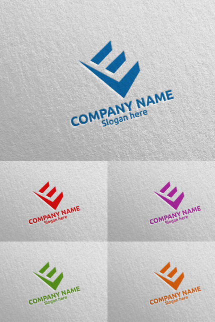 Template #97634 E Initial Webdesign Template - Logo template Preview