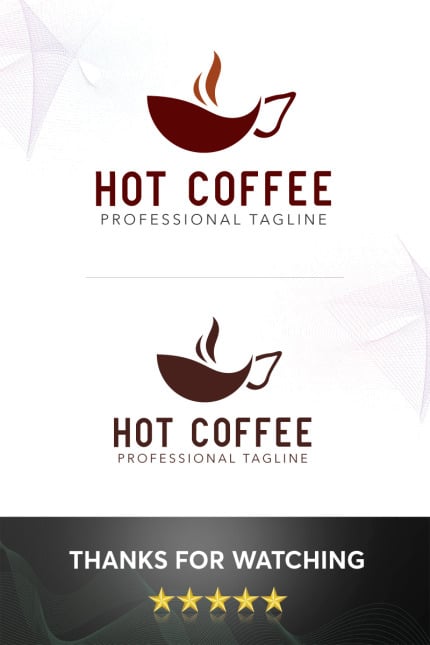 Template #97638 Brown Cafe Webdesign Template - Logo template Preview