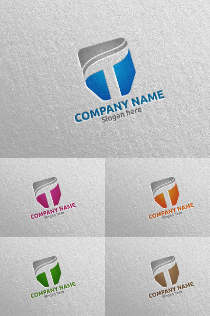 Template #97640 T Initial Webdesign Template - Logo template Preview