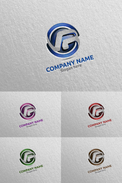 Template #97641 V Initial Webdesign Template - Logo template Preview