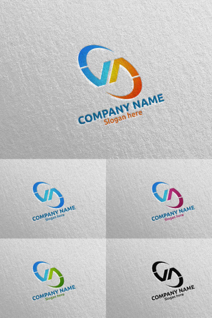 Template #97646 V Initial Webdesign Template - Logo template Preview