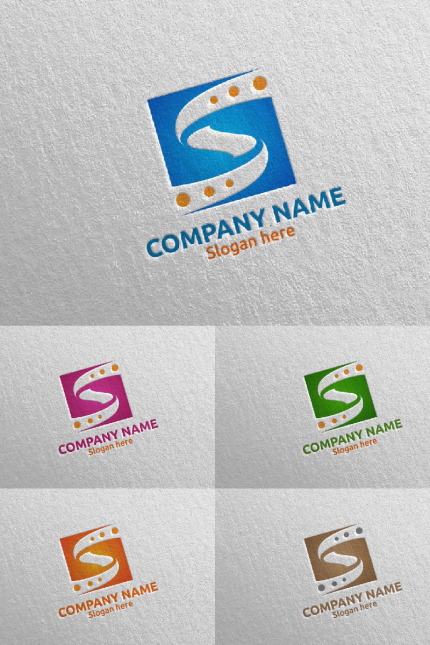 Template #97650 S Initial Webdesign Template - Logo template Preview