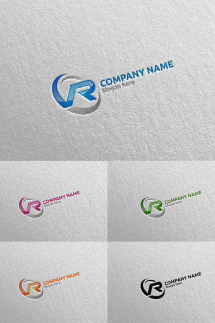Template #97653 V Initial Webdesign Template - Logo template Preview