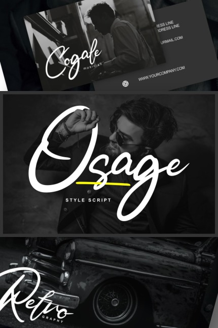 Template #97655 Alphabet Calligraphy Webdesign Template - Logo template Preview